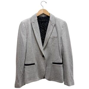 Zara Light Gray Women's Suit Jacket